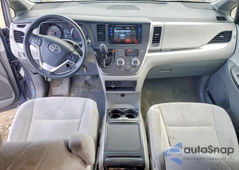 2015 Toyota Sienna Le from USA, damaged, VIN 5TDKK3DC7FS554618